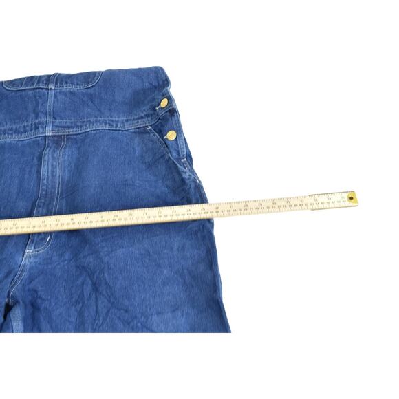 Carhartt Men's Blue Straight Jeans Overalls Big & Tall Size 44x30 0R4672-M - Picture 5 of 8